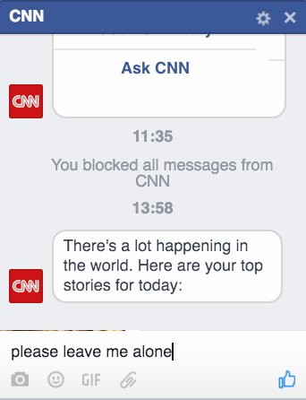CNN Bot lässt sich nicht zum Schweigen bringen
